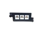 5 Cassettes Modular, 1U 120 Fiber MPO Patch Panel Fast Construction