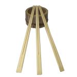 OEM ODM Twin Disposable Bamboo Chopsticks For Japanese Hashi Tensoge