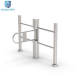 Waist High QR Code Reader Swing Barrier Turnstile 300-800mm Entrance Width