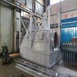 800 kg Bag Dust Collector on Top of Large Silo in Cement Plant
