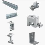 Roof & Ground Solar Mounting Accessories Strong Resistance OEM Panel Frame for