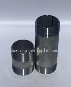 China Threaded Stainless Steel Pipe Nipple Good Ductility Stable Performance factory