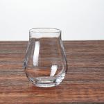 Transparent 400ml 14oz Belgian Stemless Beer Glass