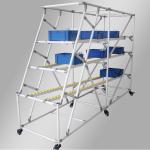 Quality Certified Fastener Karakuri Pipe Rack OD28 Aluminum Tube Profile