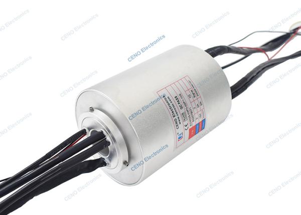 Low Temperature Power Integrated Slip Ring With Through Hole Conductive