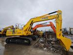 Yellow 22ton Komatsu PC220-8 Excavator low Working Hours Komatsu Engine
