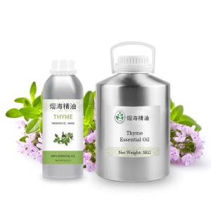 China Antioxidant 100 Pure Organic Essential Oils Organic Thyme Essential Oil Cas 8007-46-3 factory