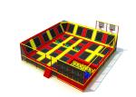 High Safety Preschool Kids Trampoline Park For Big Site Anti Static KP190222-Z2