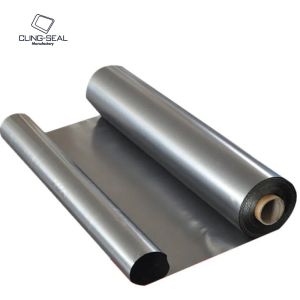 CNC Machined Flexible Graphite Sheet 99.9% C Content With Custom Size