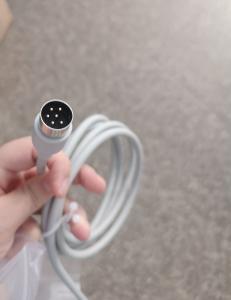 China Din 6 Pin Connector Medical Cable Assemblies TPU Nickel Plated factory