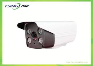China 4 Lamps 4g Wireless CCTV Camera , Network Bullet Camera IR Distance 60m factory