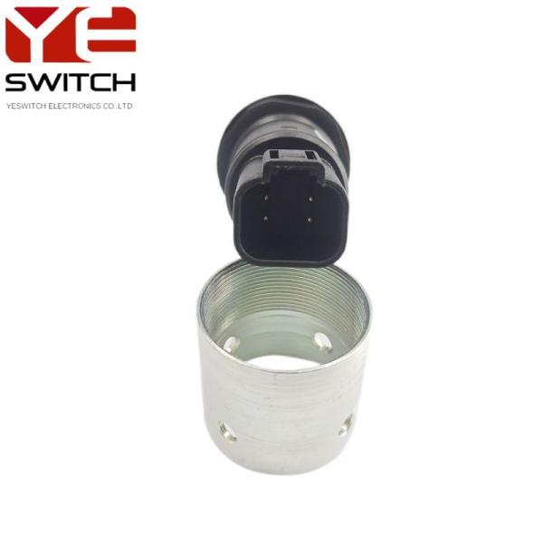 Yeswitch 30mm Hydraulic Push Button Switch with Connector