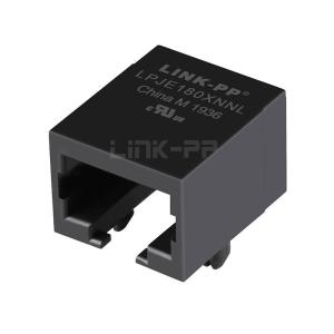 China LPJE180XNNL Ethernet RJ45 Jack Without Integrated Magnetics 1X1 Port Tab Down Without LED factory