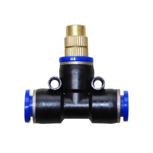China Atomization Water Misting Brass Nozzle Connectors Low Pressure Watering Irrigation Accessories factory