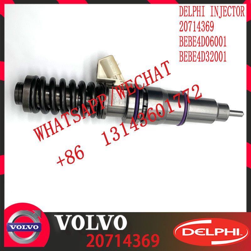 Diesel Engine Fuel injector 20714369 BEBE4D06001 BEBE5D32001 85000496 E3.1/ E3.18 for V-O-L-V D16 US04/ 3144