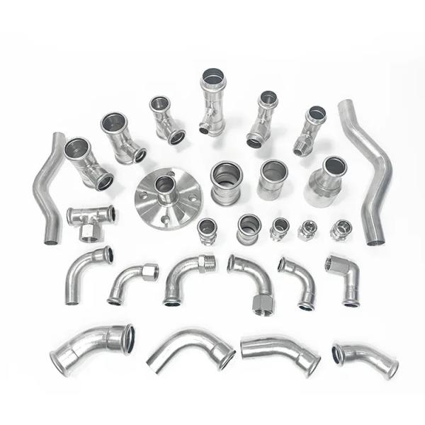 Equal Straight Coupling for Plumbing Systems Using Stainless Steel 301/304/316