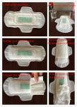 Anti Bacteria Anion Chip Winged 300mm Night Sanitary Napkins for Maximum