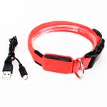 2019 New Pet Product household Nylon Led USB Rechargeable Pet Dog Glowing
