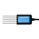 Soil Temperature Moisture Industrial IOT Sensor Probe For Greenhouse Flower