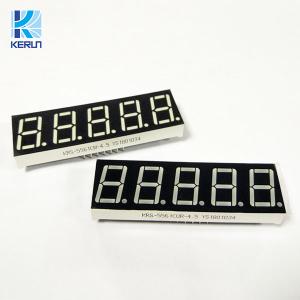 China 0.56 Inch Common Cathode Seven Segment Display 5 Digit For Power Equipment on sale