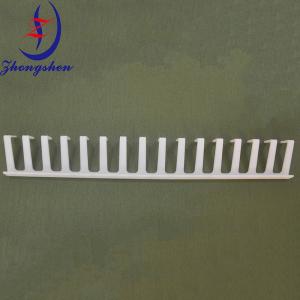 China 416MM White Egg Collecting Finger For Poultry Layer Chicken Cage factory