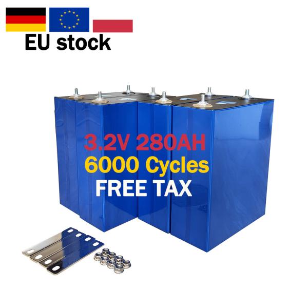 LF280 Grade A 6000 Deep Cycle 300Ah Lithium Ion Batteries for Solar Systems 48V