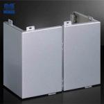 Stadiums Aluminium Exterior Wall Cladding 1mm / 2mm Thickness Column Cover