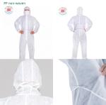 OEM Disposable Protective Suit Farming Agriculture PP Disposable Coverall