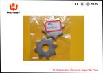 Abrasion Resistance Scarifier Cutters 6 Tips 8 Tips For Floor Grooving Machine