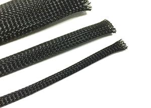 China Customized Logo PET Expandable Sleeving Wear Resistance Good Stretchability factory