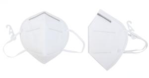 China Disposable White Color KN95 Face Mask Non Woven With Earloop For Anti Virus factory