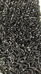 Black GR5 Titanium Alloy Titanium Bike Bolts , Titanium Bicycle Bolts M5*16