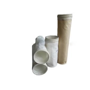 China Nomex Aramid Filter Bag 120mm 130mm 150mm For Asphalt Mixing Plant factory