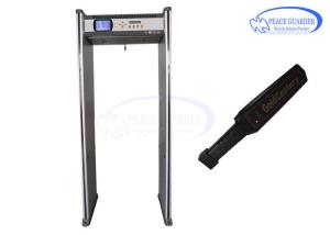 China PC Connected Waterproof Walk Through Metal Detector With Big LCD Screen factory