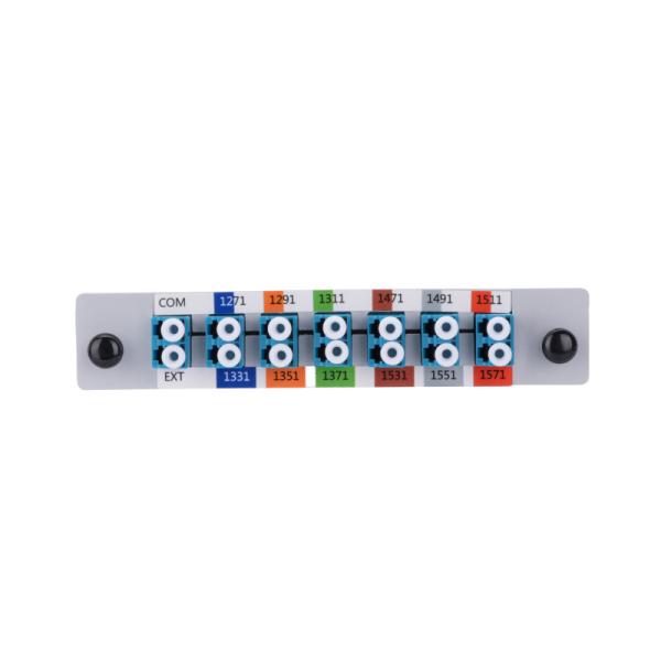 12CH CWDM Modules 1271-1371nm, 1391-1491nm Mux/Demux singel fiber Low Insertion