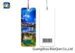 Kids 3D Lenticular Custom Book Marks 0.6mm PET Eco - Friendly Material For Gift