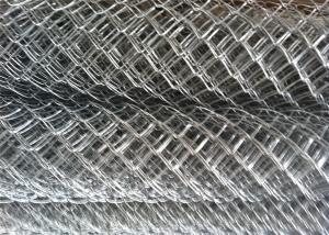 China PVC Coated Chain Link Fence For Football Field Fence factory
