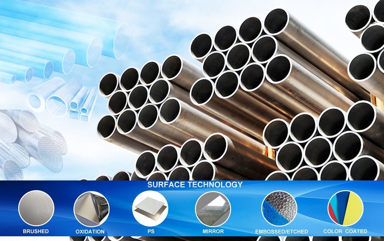 Extruded Aluminum Seamless Tube Pipe ASTM SB-241 5083 H112