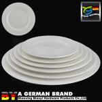 Pure White Ceramic Chafing Dish , White Porcelain Dishes 10" Elegant BPA Free
