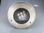 60° 3000K LED Inground Light With 316L Stainless Steel Titanizing