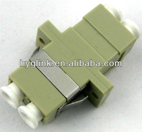 LC/PC Quad with SC Duplex Flange fiber optic adapter
