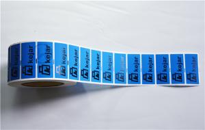 China Custom Design Tamper Evident Security Label Self Adhesive Sticker For Packaging factory