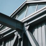 Hot Rolled Steel Frame Building with Sliding or Rolling Door