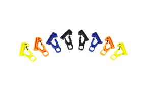 China Custom Design Plastic Glove Clips 1.29*6.38*0.74 Bag Packaging factory