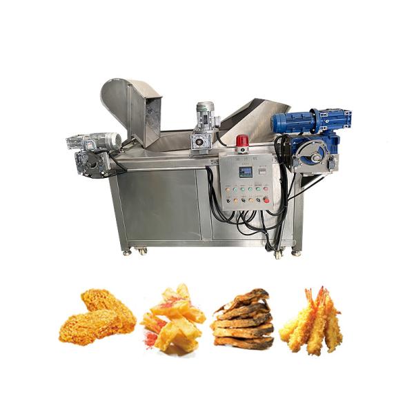 Automatic Stirring Frying Machine for Small Scale Meatball Fryer in Food
