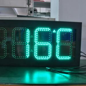 China 8&quot;-72&quot; Outdoor Gas Station Led Signs Auto Dimming Brightness Digital factory