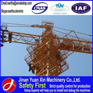 China Installation service 8t QTZ80-6010 building tower crane factory
