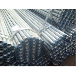 China hot dip galvanized steel pipe threaded on both ends factory
