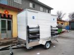 Affordable roadable 2024 Mobile Bathroom Toilet Trailer Portable Toilet Trailer