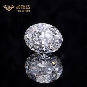 China Hpht White Oval Shape Synthetic Loose Diamond Oval Cut Igi Gia Certified factory